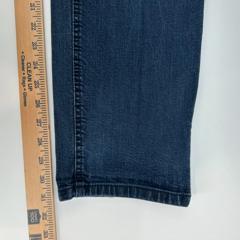 Ring Of Fire Jeans Mens 38x32 Blue Denim Stretch Slim Fit 5-Pocket Everyday